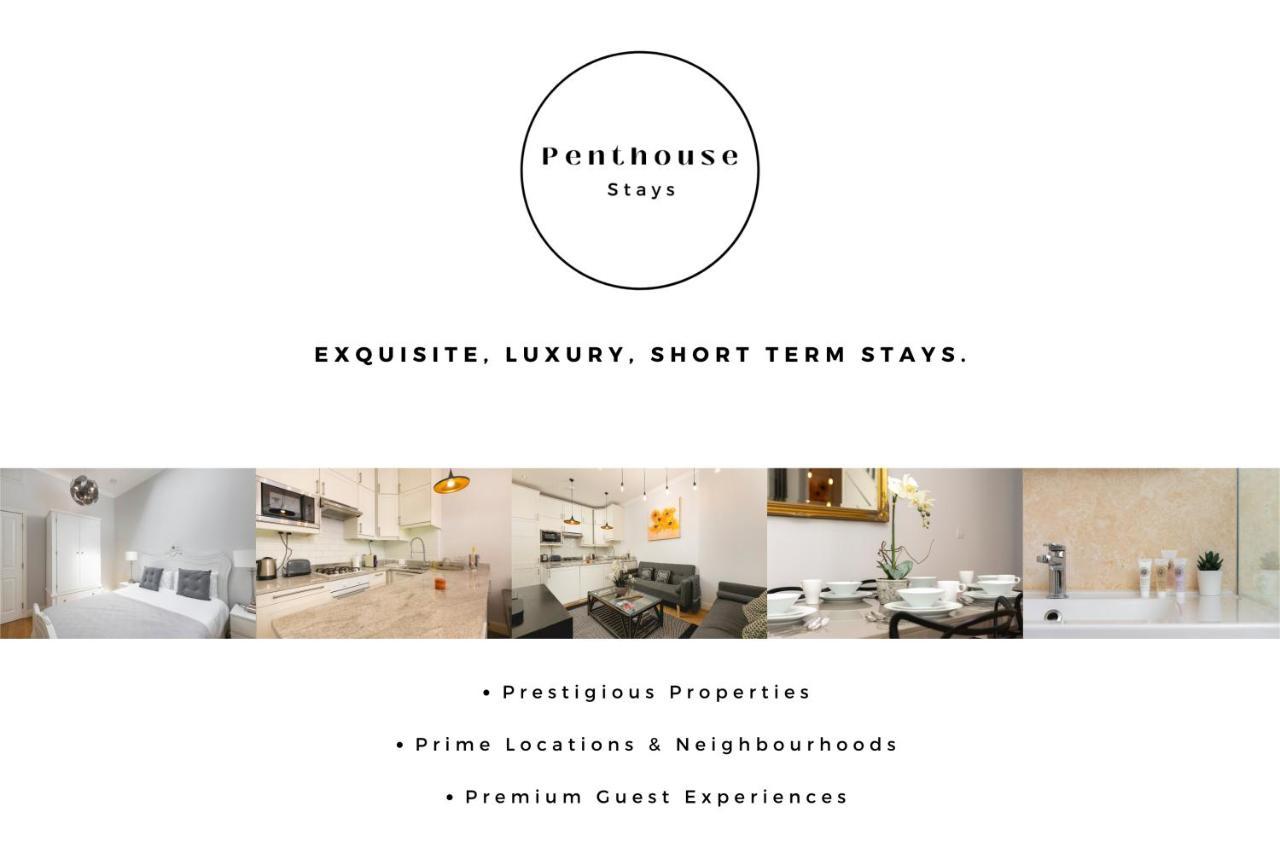 Penthousestays Notting Hill - Spacious 3 Bedroom King Bed Apartment - Near Portobello Road & Kensington High Street 런던 외부 사진